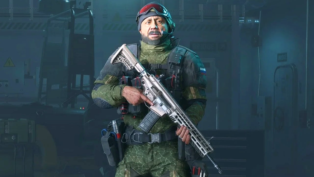 Operador russo de Battlefield 2042.