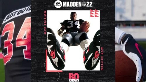Madden NFL 22 terá Bo Jackson, astro da NFL e MLB, na capa digital