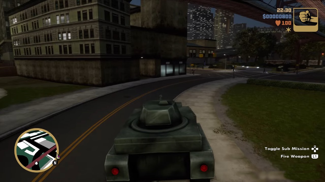 Códigos de GTA 3 - tanque