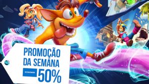 Crash Bandicoot 4: It’s About Time está com 50% de desconto na PS Store
