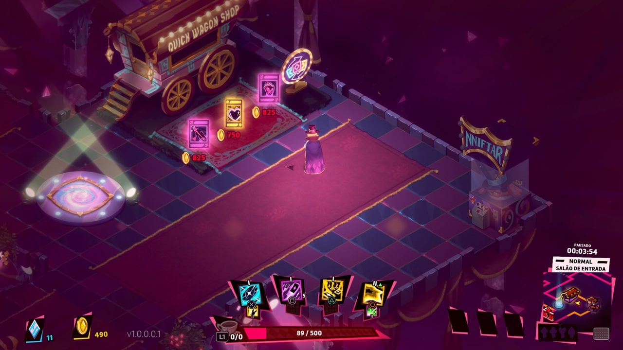 Imagem do gameplay de Dandy Ace.