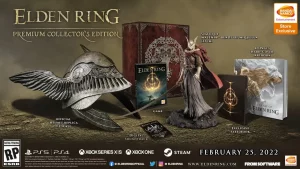 Edição física “Premium” de Elden Ring incluirá estatueta e capacete