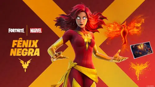 Fênix Negra, dos X-Men, chega queimando tudo ao Fortnite