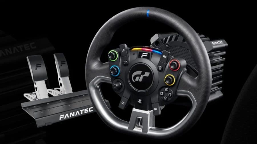 Fanatec revela belíssimo volante temático de Gran Turismo 7