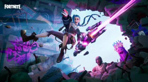 De Zaun para a ilha! Epic confirma Jinx, de League of Legends, em Fortnite