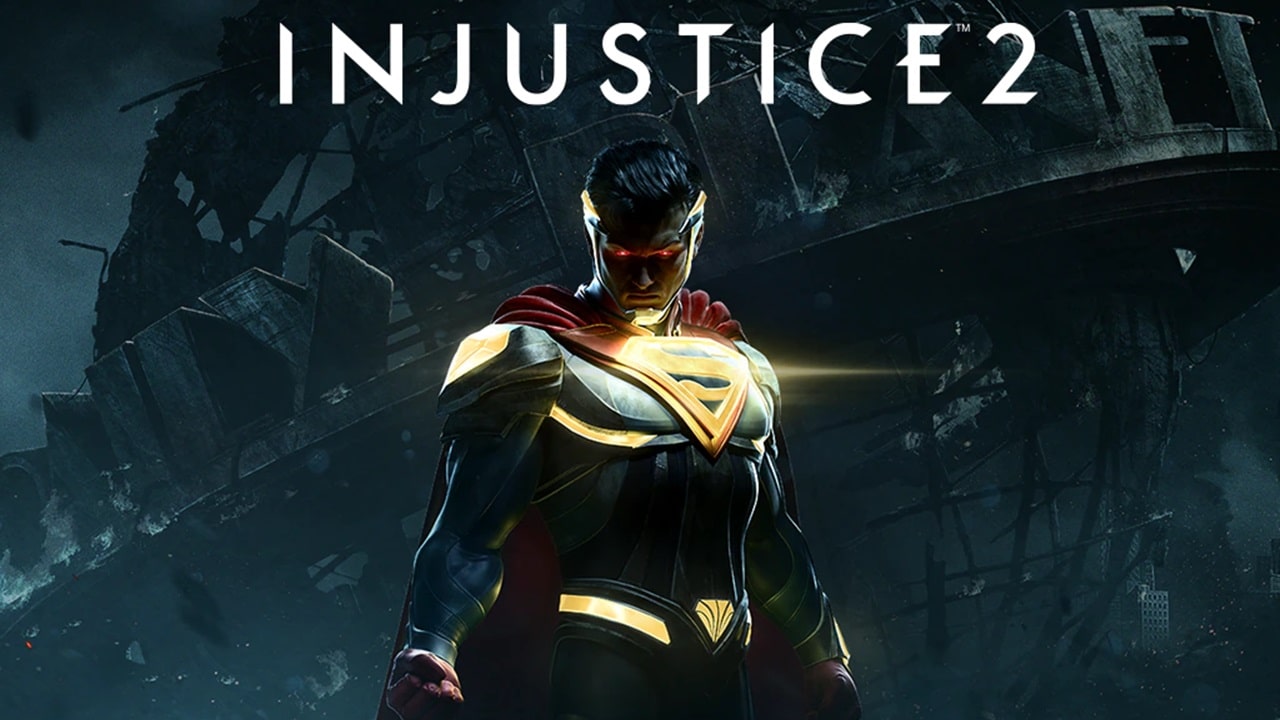 Jogo Injustice 2, que está nesta lista de Jogos de Heróis.