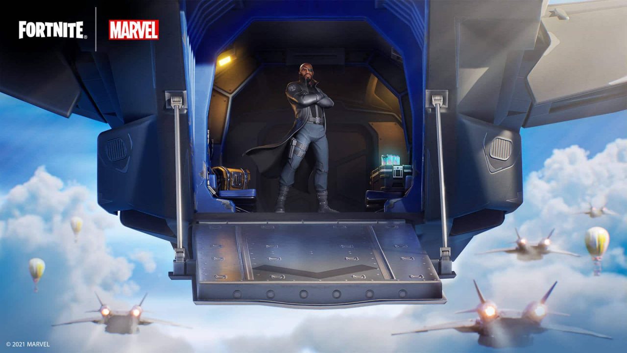 Nick Fury chega ao Fortnite para convocar os "super-jogadores"