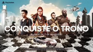 PlayStation: primeira etapa da campanha “Conquiste o Trono” já está disponível