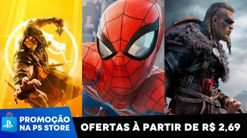 A partir de R$ 2,69! Sony lança promoção na PS Store com mais de 500 jogos; VEJA