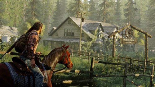 Set da série de The Last of Us recebe cavalos para as filmagens
