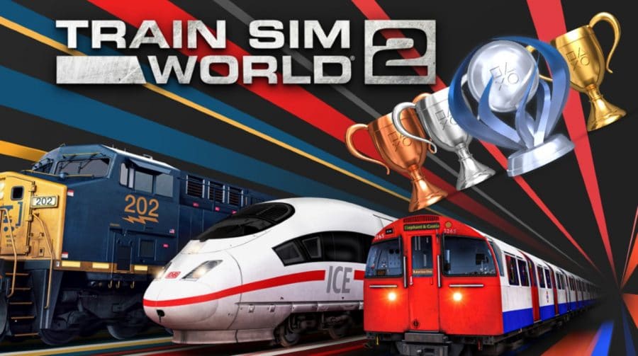 Excesso de carga? Train Sim World 2 atinge limite de troféus do PS5