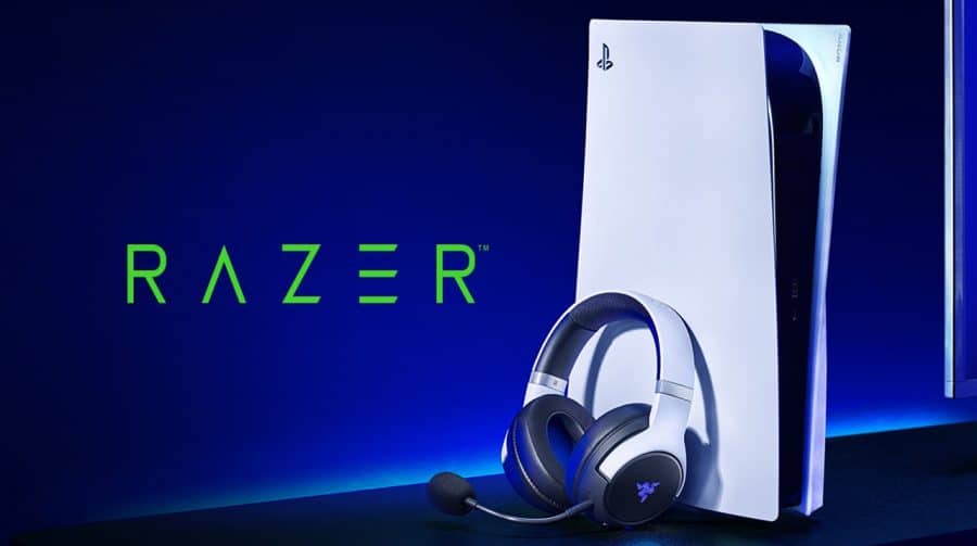 Em breve no Brasil! Razer lança nova linha de headsets para PlayStation 5