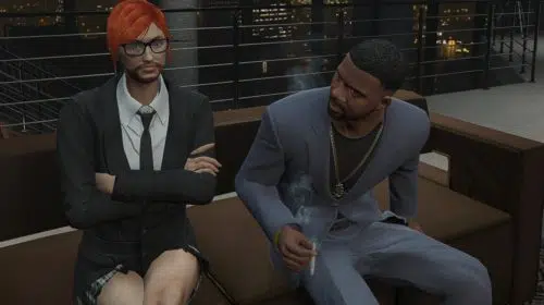 Bug em GTA Online faz barba crescer em personagem feminina