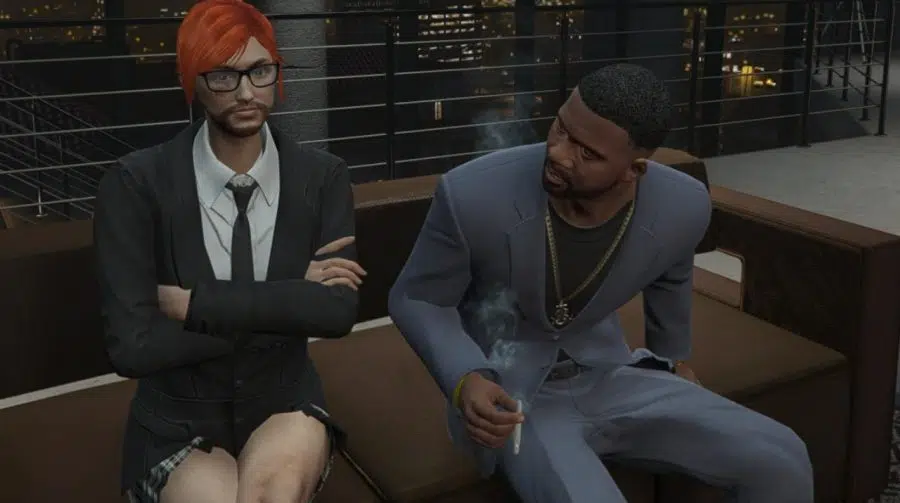 Bug em GTA Online faz barba crescer em personagem feminina