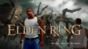 Doutor Estranho errou o feitiço: veja CJ, de GTA San Andreas, em Elden Ring