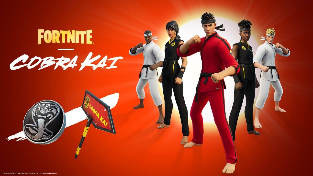 Cobra Kai no Fortnite: crossover leva dojos para o jogo