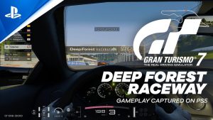 Nostálgico! Gameplay da pista “Deep Forest Raceway” em Gran Turismo 7 é divulgado