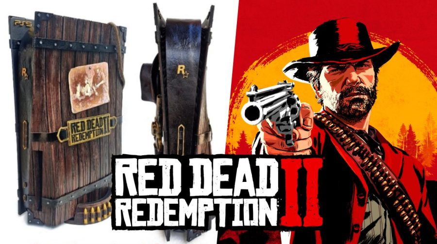 Artista brasileira estiliza PS5 como Red Dead Redemption 2 e resultado é incrível