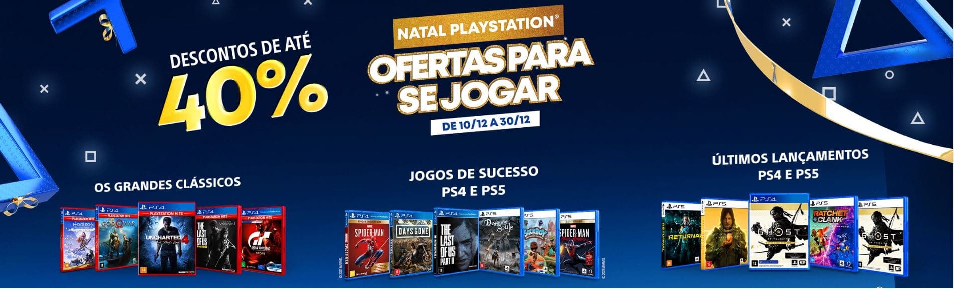 PlayStation Brasil traz descontos em ação "Ofertas para se Jogar"