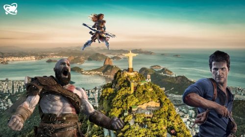 Ação da PlayStation ocupa locais históricos do Rio de Janeiro com seus jogos