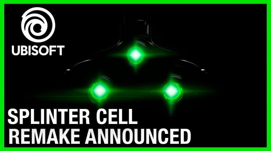 Sam Fisher está de volta! Ubisoft anuncia Splinter Cell Remake