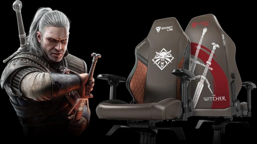 O trono de Kaer Morhen! CDPR lança cadeira gamer inspirada em The Witcher 3