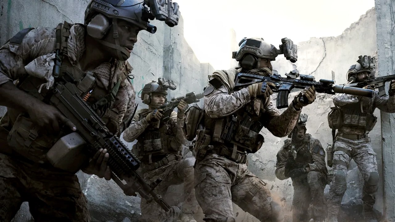 Capa oficial de Call of Duty Modern Warfare