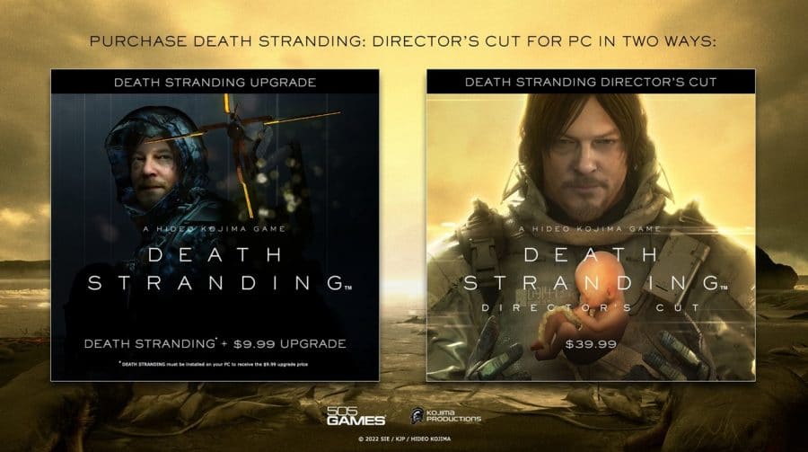 Death Stranding Director's Cut chega em 30 de março aos PCs