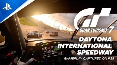 Realismo! Sony mostra gameplay na pista de Daytona em Gran Turismo 7