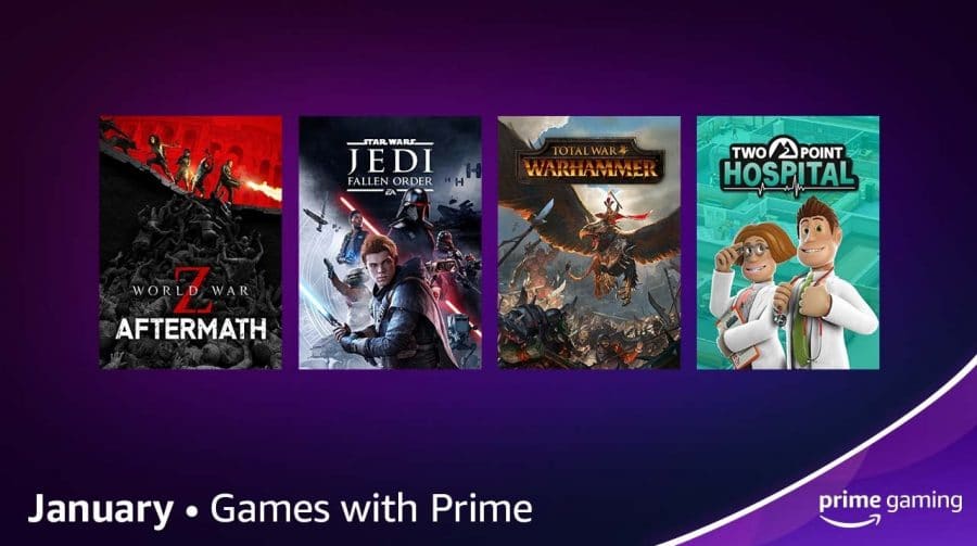 De graça: Prime Gaming dá Star Wars JEDI: Fallen Order e World War Z em janeiro