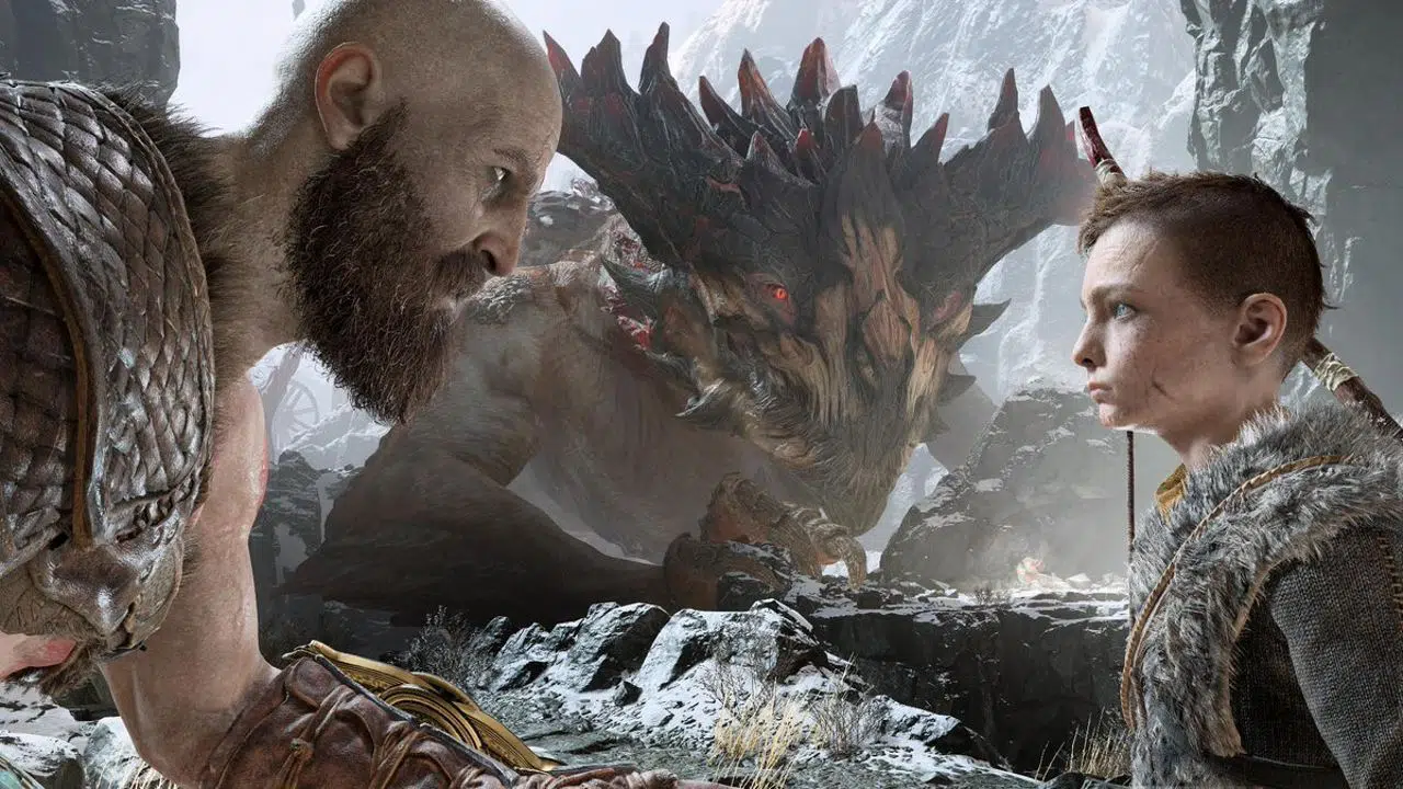 Kratos e Atreus, de God of War (Sony)