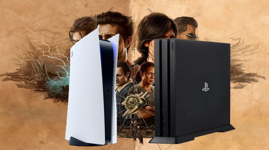 Compare as versões de Uncharted 4 no PS5 e PS4 Pro