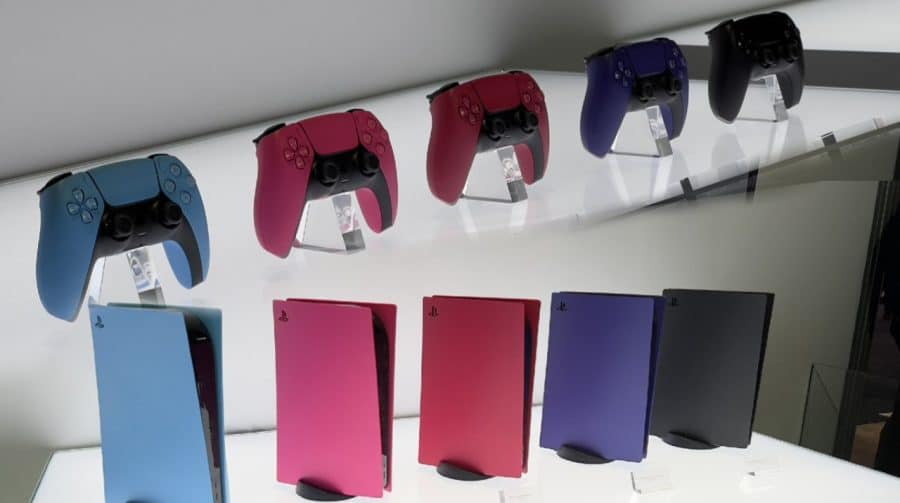 Lindo demais! Sony exibe novas cores do PS5 e DualSense na CES 2022