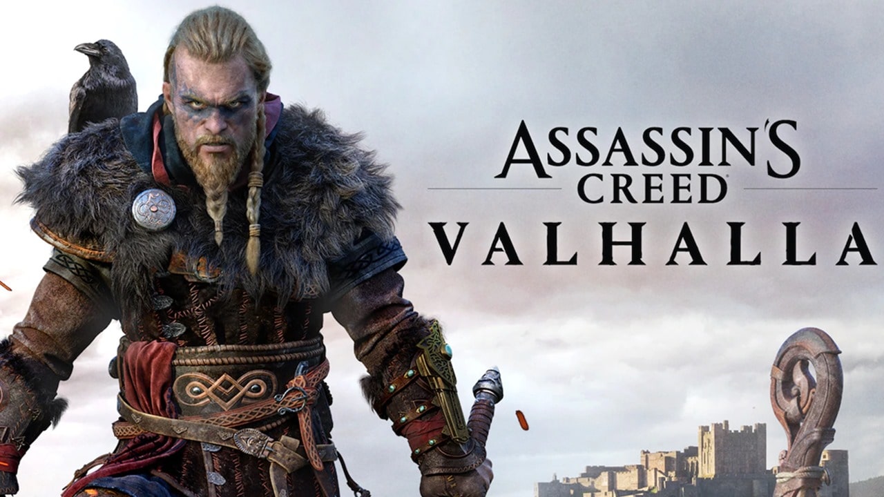 Capa de Assassin's Creed Valhalla.