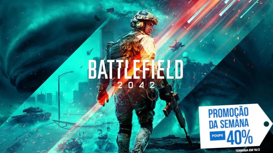 Tiro certo! Battlefield 2042 é a Promoção da Semana na PS Store
