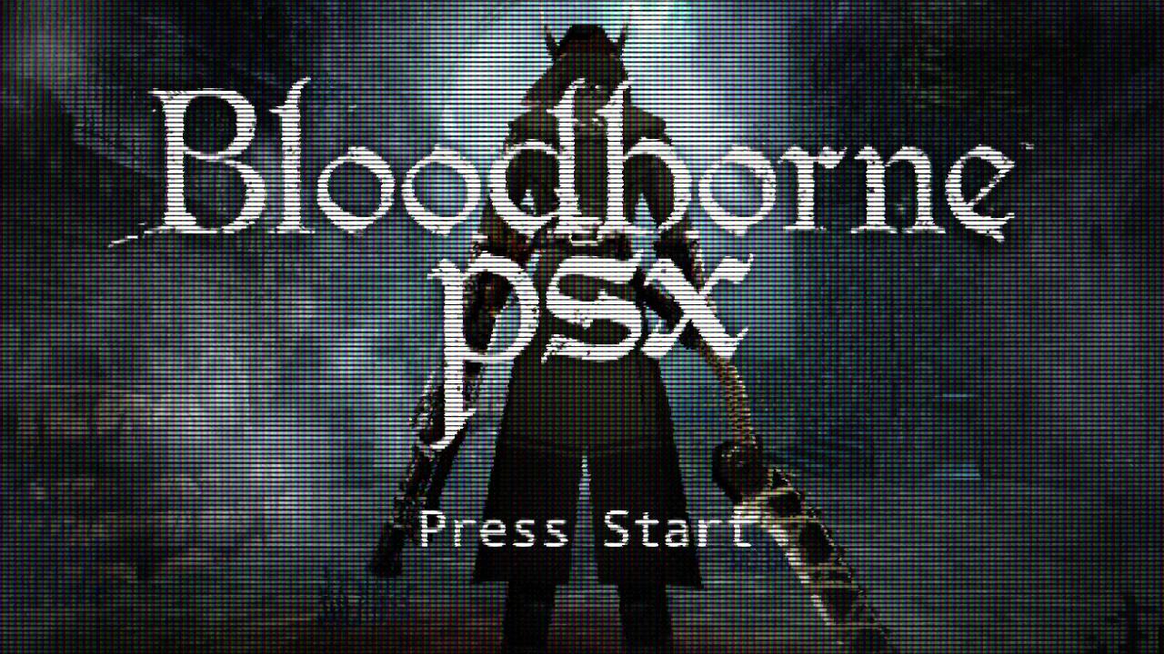 Bloodborne PSX - demake de Bloodborne