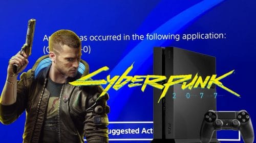 Atualização 1.5 de Cyberpunk 2077 no PS4 está corrompendo o game