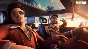 Solta o som! Bruno Mars e Anderson .Paak serão skins de Fortnite