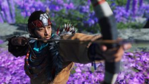 Ghost of Tsushima tem novo item cosmético inspirado em Horizon Forbidden West