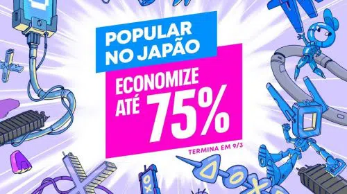 Até 75% de desconto: Sony lança promoção “Popular no Japão” na PS Store