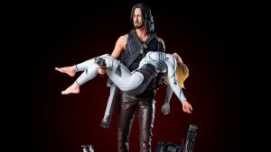 Cyberpunk 2077: CDPR lançará bela estatueta de Johnny Silverhand