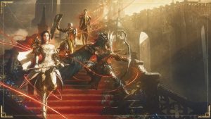 Compare as versões de Babylon’s Fall no PS4 e PS5