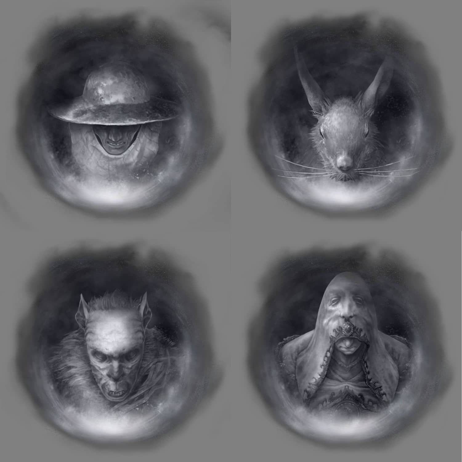 Supostas imagens do bestiário Elden Ring.