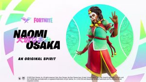 Tenista multicampeã, Naomi Osaka será skin Ícone de Fortnite