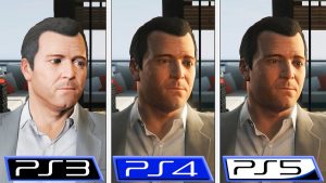 Mudou muito? Vídeo compara GTA V rodando no PS3, no PS4 e no PS5