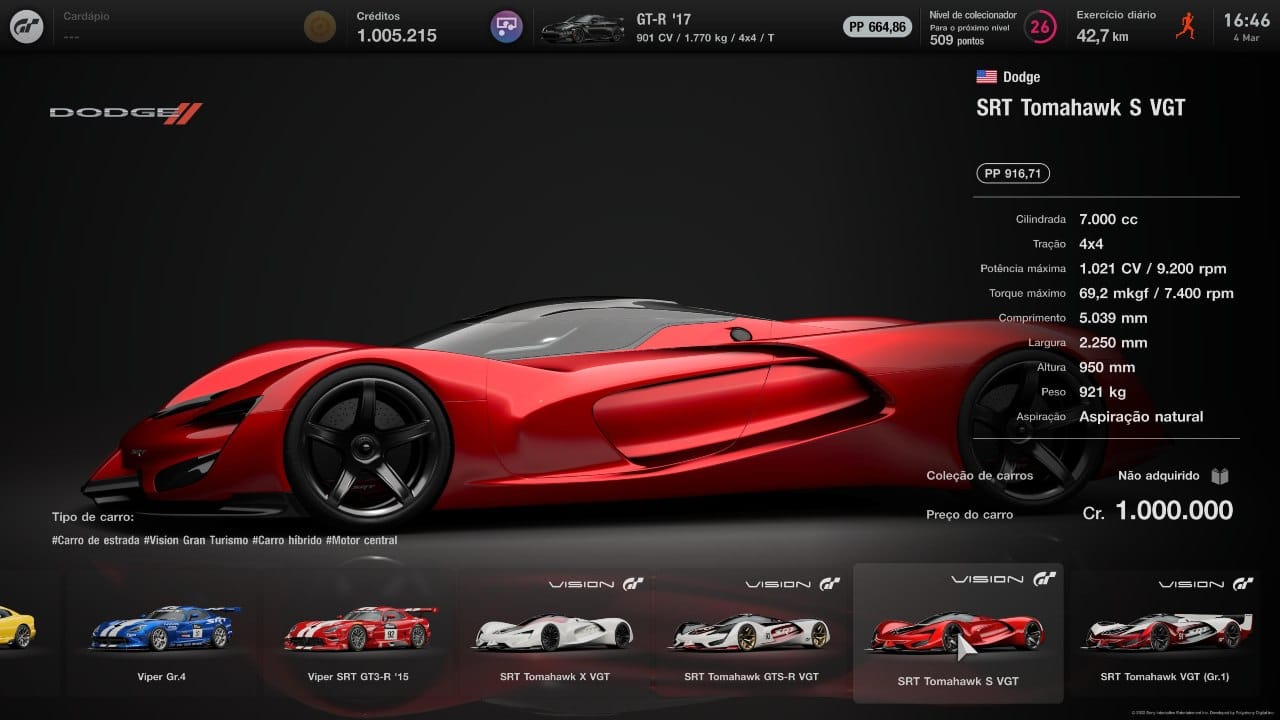 Gran Turismo 7: os 10 carros mais rápidos e como obtê-los