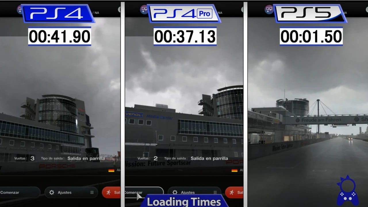 Gran Turismo 7 comparação tempo