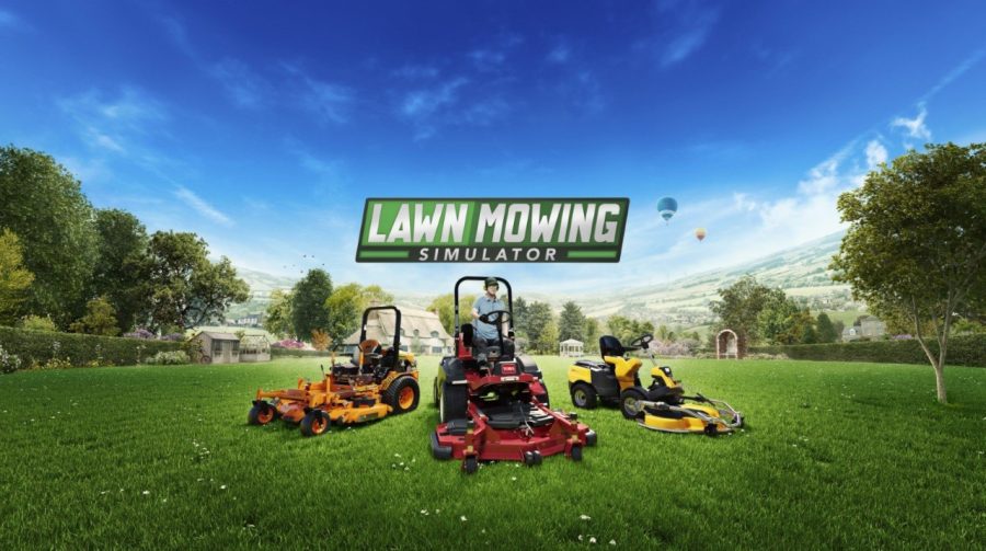Simulador de cortar grama, Lawn Mowing Simulator é lançado para PS4 e PS5