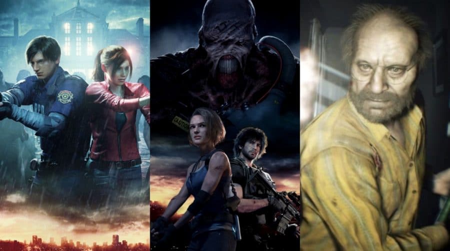 Resident Evil 2, 3 e 7 de PS5 aparecem na PSN e podem chegar em breve