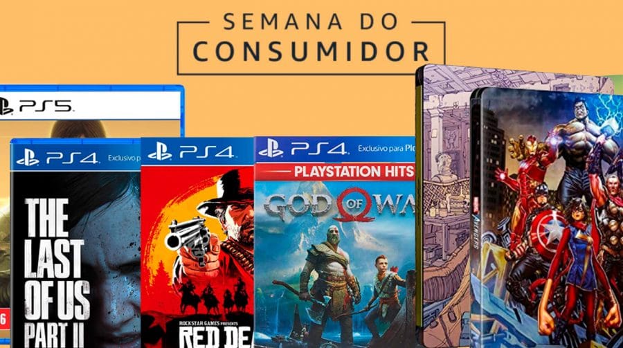 Semana do Consumidor: jogos de PS4 e PS5 com até 50% de desconto!
